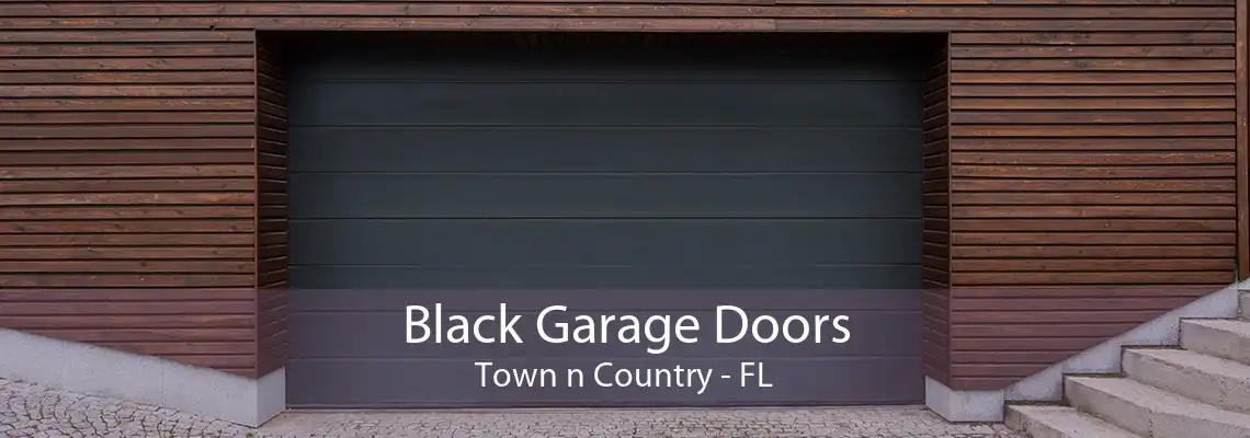 Black Garage Doors Town n Country - FL