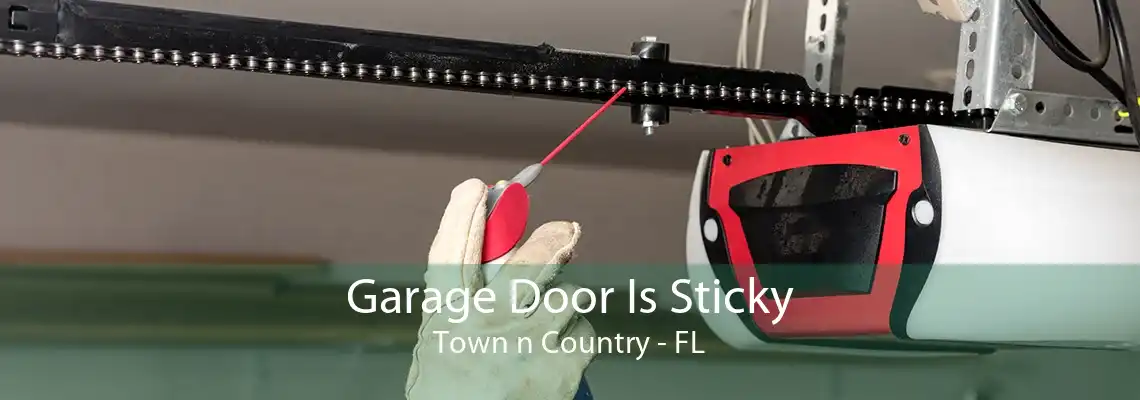 Garage Door Is Sticky Town n Country - FL