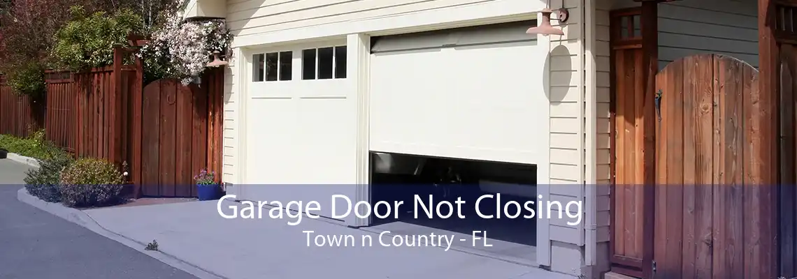 Garage Door Not Closing Town n Country - FL