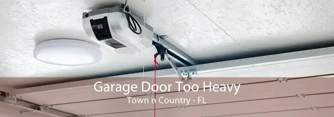 Garage Door Too Heavy Town n Country - FL